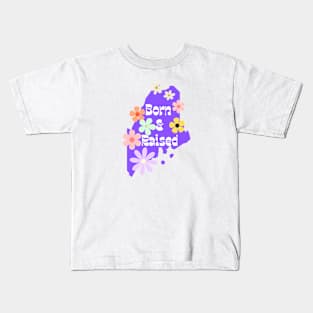 Groovy Maine Kids T-Shirt